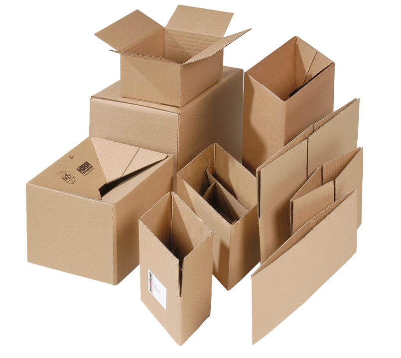 100 Faltkartons Kartons Verpackung Schachteln braun 600 x 400 x 200mm 