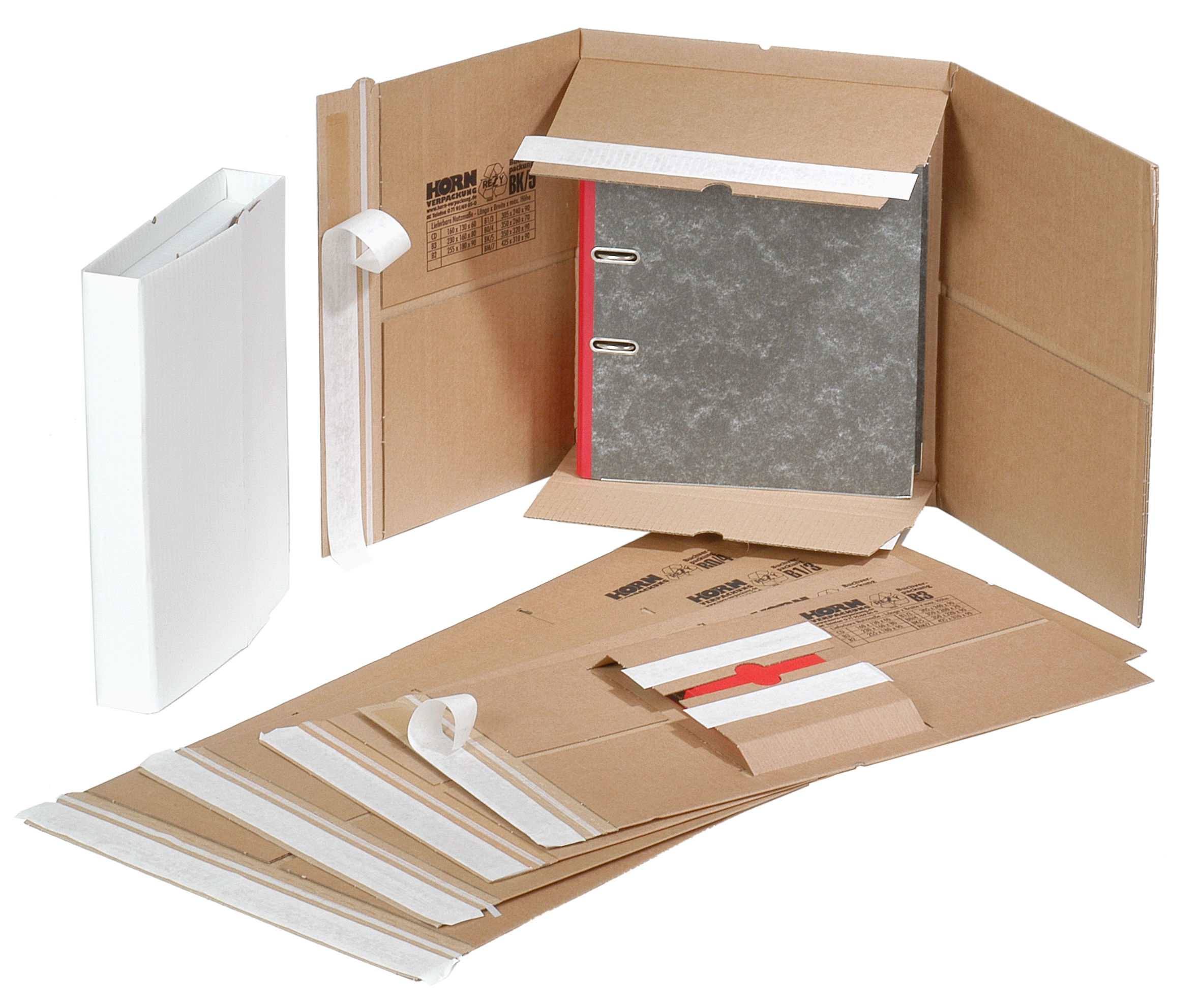 Horn-Buchverpackung