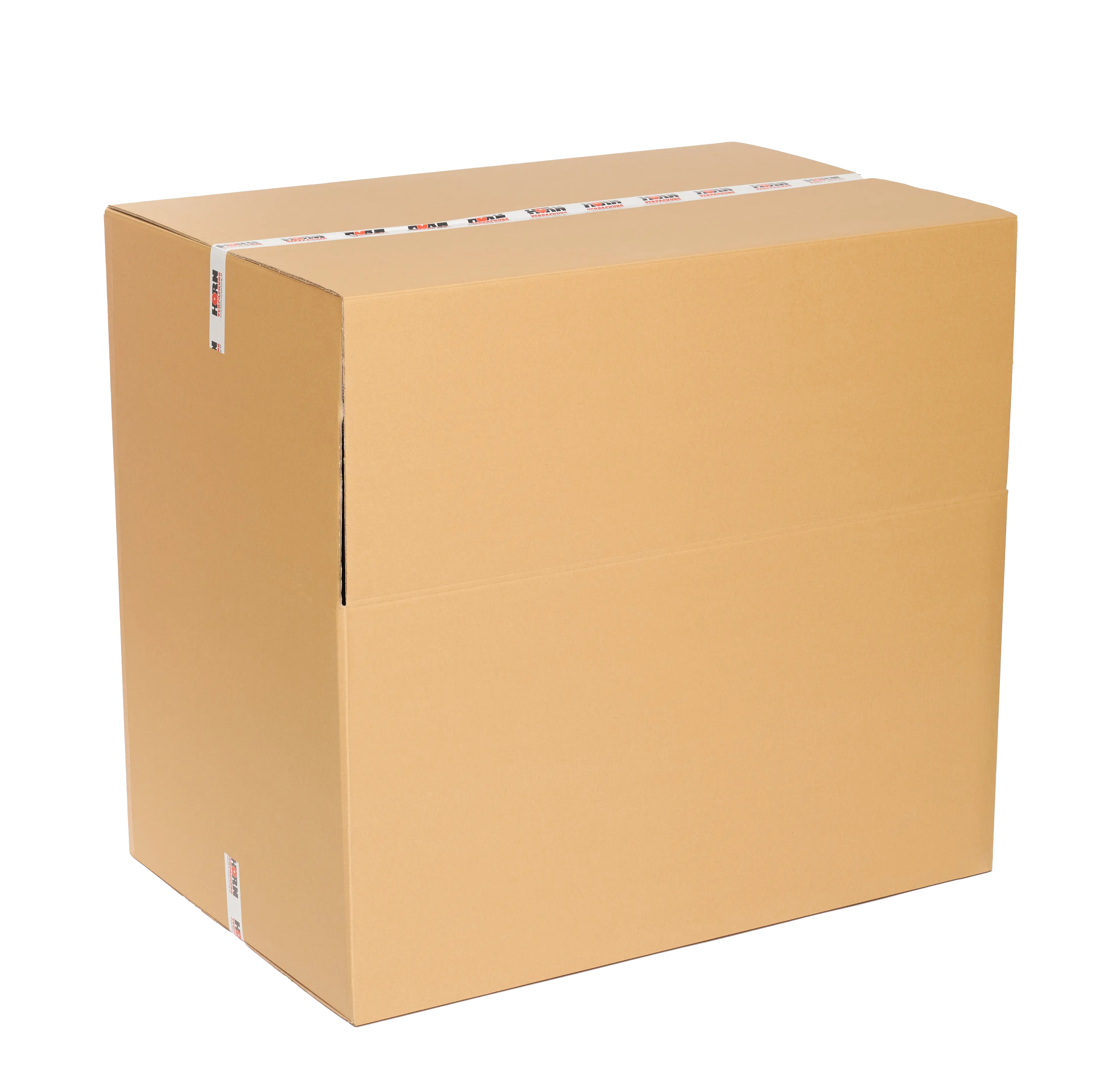 Wellpapp-Container mit Ladeklappe, bei 640 mm abklappbare Be- und Entladeklappe