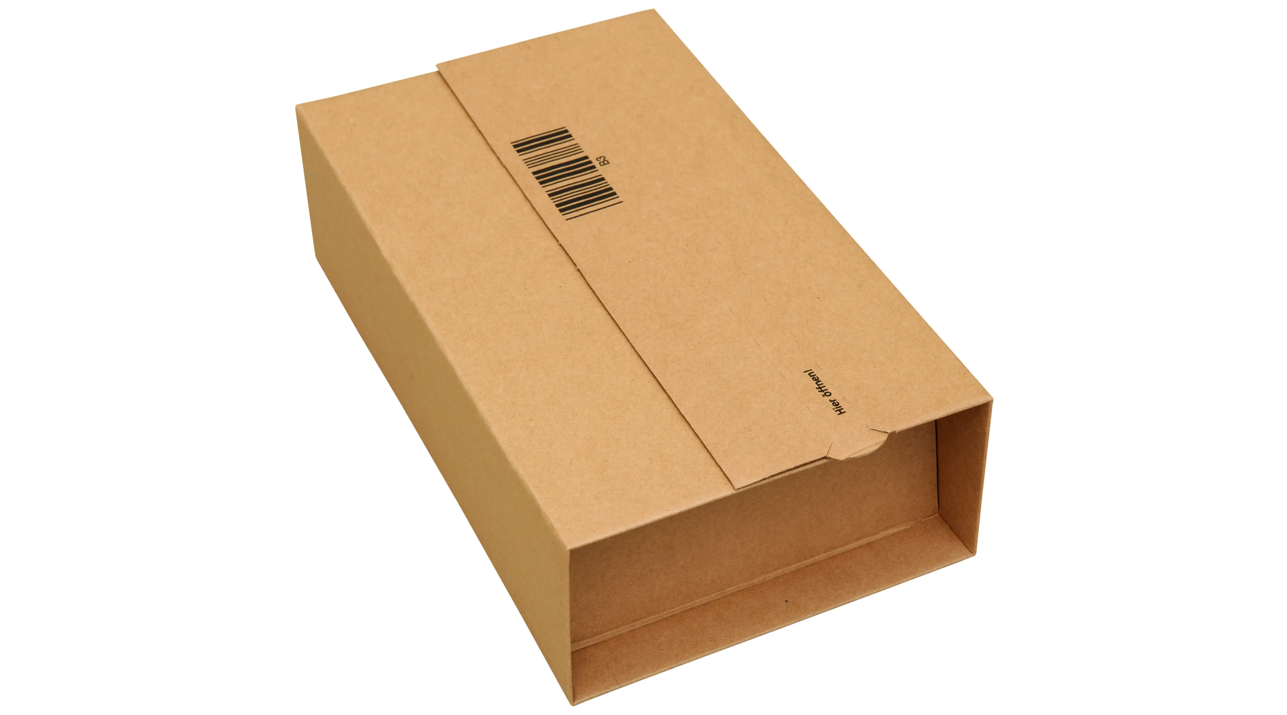 Wellpapp-Universal- und Buchverpackung B 3, mit Aufreißband und 3 Klebestreifen