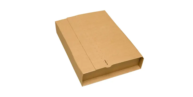 Wellpapp-Universal- und Buchverpackung B 0, mit Aufreißband und 3 Klebestreifen