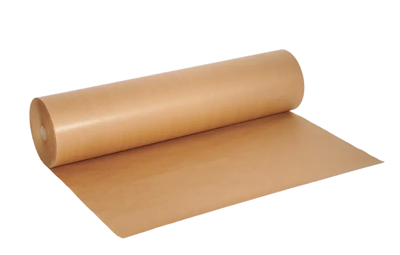 Natronkraft-Packpapier einseitig glatt, Packrollen ca. 35cm Ø