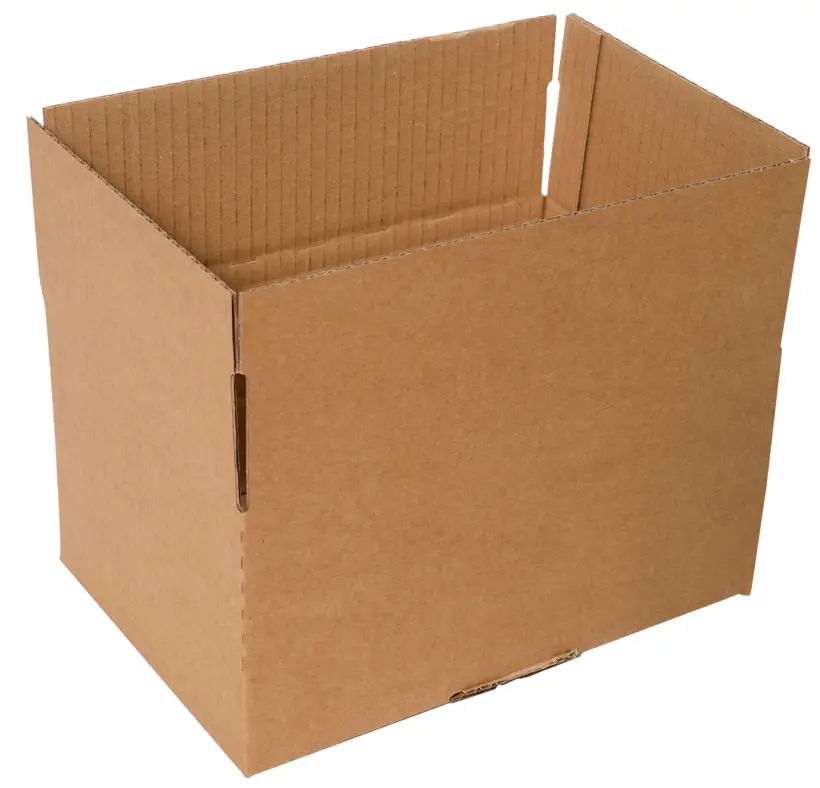 Wellpappaufrichtkarton # 242, Zusatzrillung bei 40, 50, 60, 70, 80, 90 mm