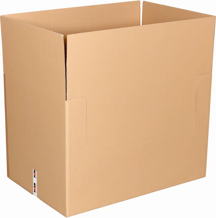 Wellpapp-Container mit T-Ladeklappe, T-Klappe 390 mm