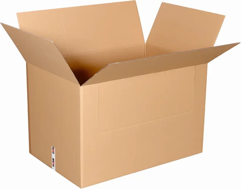 Wellpapp-Container mit T-Ladeklappe, T-Klappe 390 mm