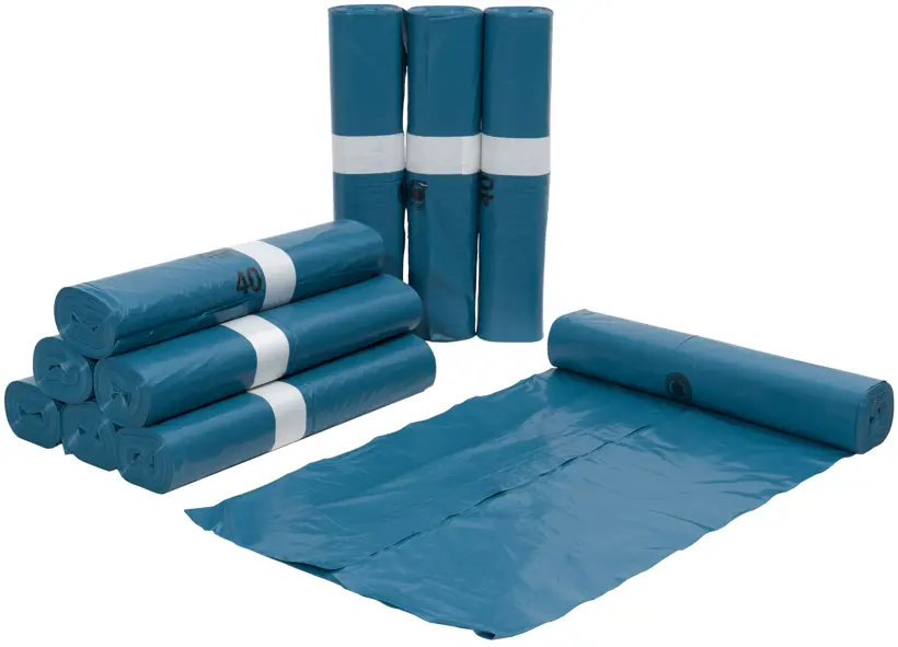 PE-Müllsäcke blau