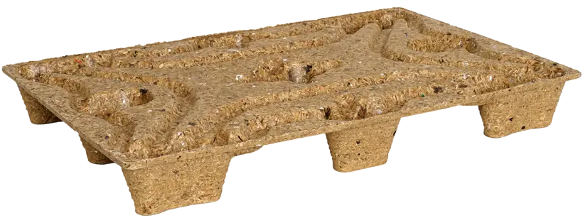 Pressholzpalette, Standardausführung, dynamische Belastbarkeit 900 kg