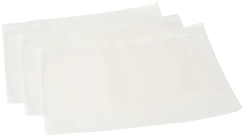 Begleitpapiertaschen, dokuFIX® neutral, entspiegelt, EAN-Code lesbar, 2 x 250 Stück im Spendekarton, aus klimaneutraler Produktion !