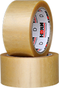 Selbstklebeband super, PVC, Naturkautschukkleber 28g, weiche Abrollung