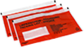 Begleitpapiertaschen, dokuFIX® Druck `LS - RG` 10- sprachig, entspiegelt, EAN-Code lesbar,Übergröße 250St./Spendekarton, aus klimaneutraler Produktion !