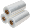 Stretchfolie Masch.Rolle, garantierter Prestretch = 200% Kern: ca. 1,20 kg Hülse/Hülsenlänge 515mm